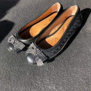 coach ballet flats